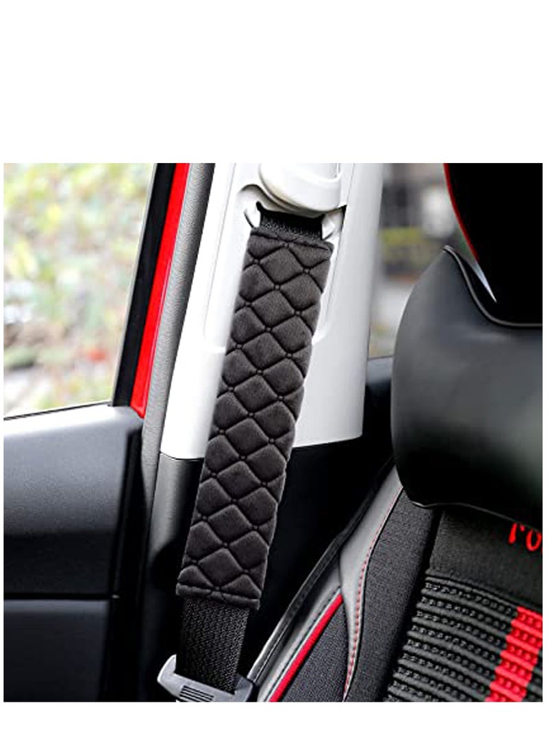 Car Seat Belt Comfort Harness Pad 2 Pack Car SeatBelt Pads Cover Safety Belt Strap Shoulder Pad for Adults and Children Helps Protect Your Neck and Shoulder - Image 5